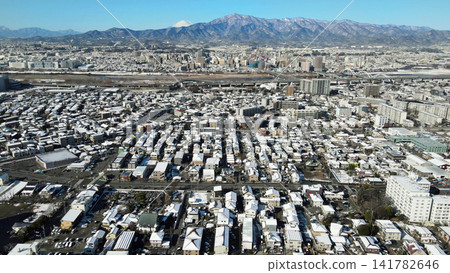 Aerial view of Ebina Aerial view of Ebina 141782646