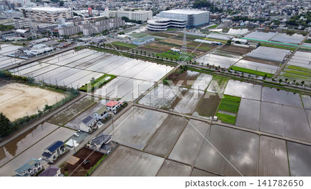 Aerial view of Ebina Aerial view of Ebina 141782650