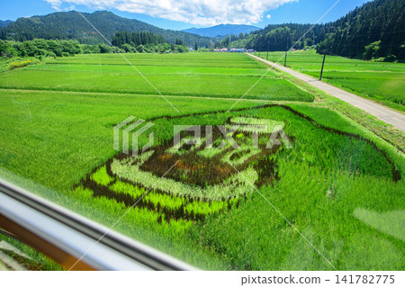 秋田內線:夏季之旅 - 列車窗外的風景 - 秋田縣 秋田內線:夏季之旅 - 列車窗外的風景 - 秋田縣 141782775