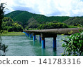 在四萬十川的Sada定居橋 141783316
