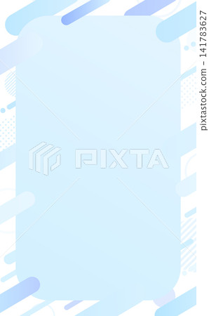 Cool-toned pop abstract transparent frame_vertical Cool-toned pop abstract transparent frame_vertical 141783627