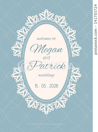 Print vertical card. 141783724