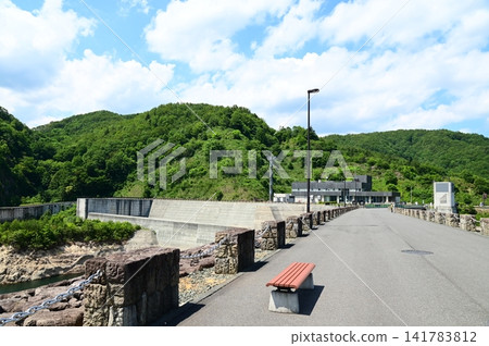 View from Izawa Dam (Oshu Lake) View from Izawa Dam (Oshu Lake) 141783812