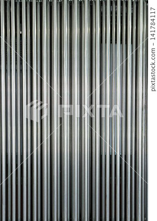 densely packed metal poles densely packed metal poles 141784117