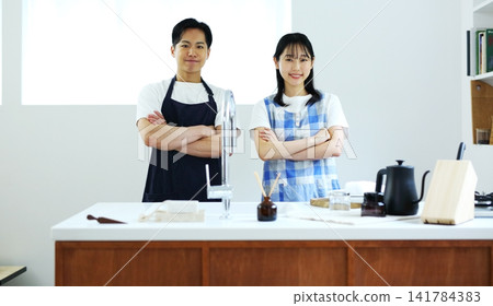男女廚房：烹飪圖片 141784383