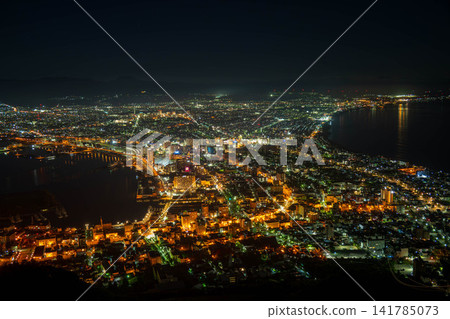 從函館山的夜景 從函館山的夜景 141785073