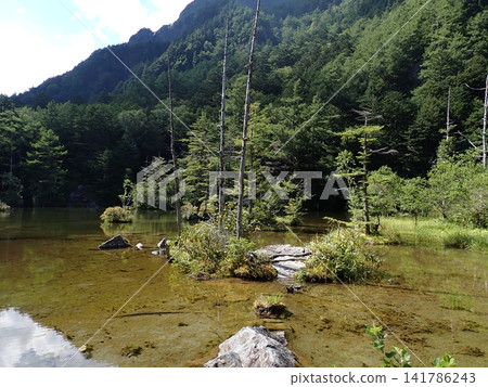 Kamikochi in mid-summer / Myojin Pond Kamikochi in mid-summer / Myojin Pond 141786243