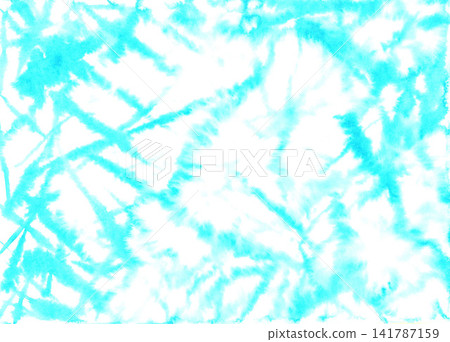Hand-drawn watercolor wet, blurry, calm, light background, imitation of ice, frost. Illustration for winter seasonal design. 141787159