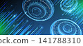 Abstract futuristic technology background with binary code. Vector 141788310