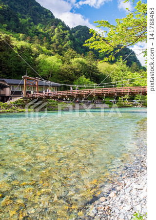 Refreshing Kamikochi "Kappa Bridge" (Matsumoto City, Nagano Prefecture) Refreshing Kamikochi "Kappa Bridge" (Matsumoto City, Nagano Prefecture) 141788463