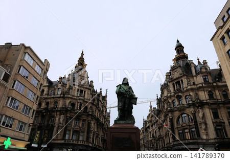 Streetscape of Antwerp [Belgium] 141789370