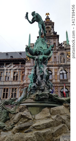 Markt Square, Bravo Fountain [Antwerp, Belgium] 141789456