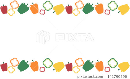 Paprika frame Paprika frame 141790396
