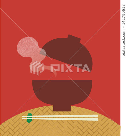 Bowl and chopsticks Bowl and chopsticks 141790618
