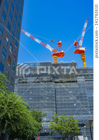 Building Construction Site Building Construction Site 141792610