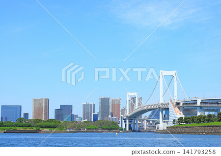 東京都港區彩虹橋風景 東京都港區彩虹橋風景 141793258