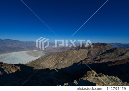 Dante's View and Badwater stretching out below. Dante's View and Badwater stretching out below. 141793459