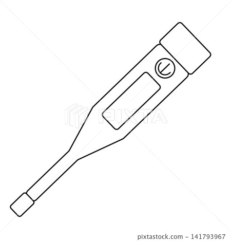 thermometer icon for measuring the temperature of the human body Pharmacy icon isolated hand drawn illustration. Vector graphic line art. background for banners, print for fabric, labels thermometer icon for measuring the temperature of the human body Pharmacy icon isolated hand drawn illustration. Vector graphic line art. background for banners, print for fabric, labels 141793967