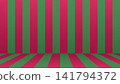 Christmas striped background. red and green striped background. Christmas corner 141794372