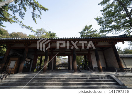 Namdaemun of Toshodaiji temple Namdaemun of Toshodaiji temple 141797256