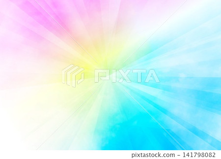 幾何彩虹背景 幾何彩虹背景 141798082