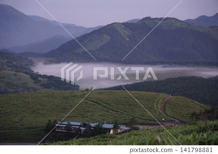 Kirigamine Marshland in Summer Kirigamine Marshland in Summer 141798881
