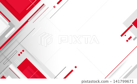 Abstract Red White Gray Geometric Background with Modern Diagonal Lines and Copy Space Abstract Red White Gray Geometric Background with Modern Diagonal Lines and Copy Space 141799671