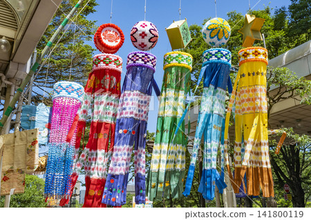 Tanabata Sendai Tanabata Festival Tanabata Sendai Tanabata Festival 141800119