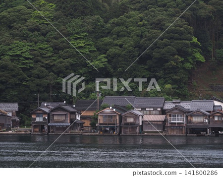 View of boathouses from Ine Bay View of boathouses from Ine Bay 141800286