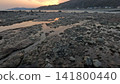 北海道島卷村，大平川入海口與日本海交會處 141800440