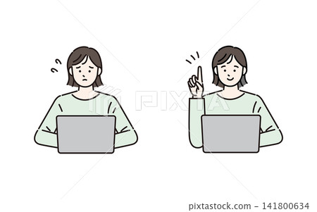 一套專為女性電腦工作者設計的辦公用品。 141800634