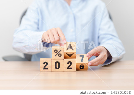2027 New year with percentage change to UP and Down arrow. Interest rate, GDP, stocks market, financial, deflation and Inflation, mortgage, debt, Loan and Economic Recession 2027 New year with percentage change to UP and Down arrow. Interest rate, GDP, stocks market, financial, deflation and Inflation, mortgage, debt, Loan and Economic Recession 141801098
