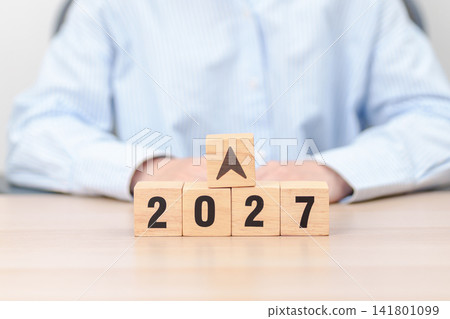 2027 New year with change to UP and Down arrow. Interest rate, GDP, stocks market, financial, deflation and Inflation, mortgage, debt, Loan and Economic Recession 2027 New year with change to UP and Down arrow. Interest rate, GDP, stocks market, financial, deflation and Inflation, mortgage, debt, Loan and Economic Recession 141801099