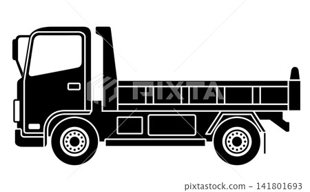 Dump truck icon Dump truck icon 141801693