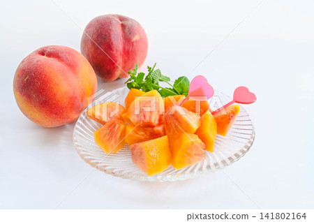 A refreshing summer dessert: sliced Wassar A refreshing summer dessert: sliced Wassar 141802164