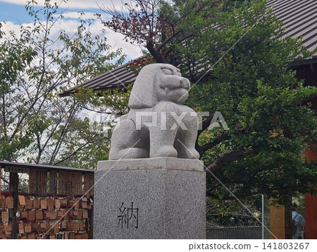 Akagi Shrine Komainu (guardian lion-dogs) Akagi Shrine Komainu (guardian lion-dogs) 141803267