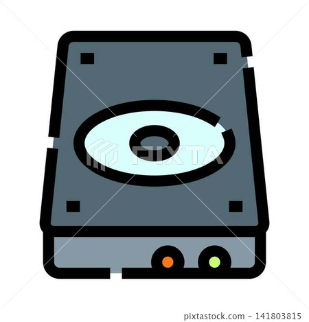 Hard disk drive storing digital computer data Hard disk drive storing digital computer data 141803815