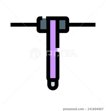 Reflex hammer medical instrument for neurological examination Reflex hammer medical instrument for neurological examination 141804067