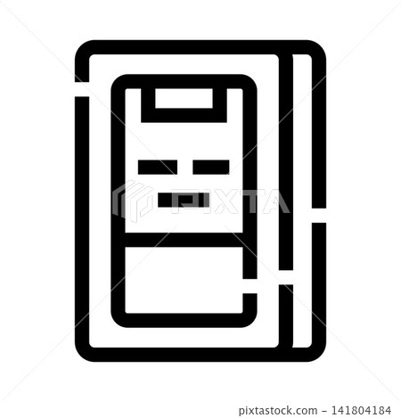 Notebook or journal icon for business planning Notebook or journal icon for business planning 141804184