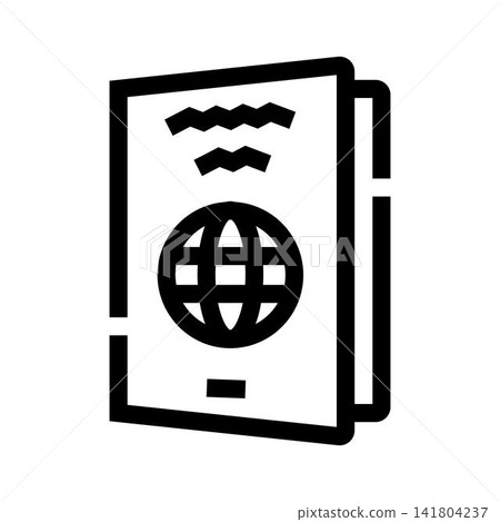 Passport document for global international travel and identity Passport document for global international travel and identity 141804237