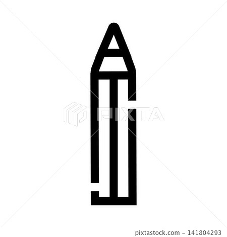 Pencil icon symbolizing creativity and education concept Pencil icon symbolizing creativity and education concept 141804293