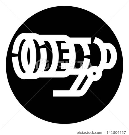 Camera lens illustration icon capturing photography concept Camera lens illustration icon capturing photography concept 141804337