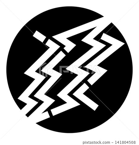 Zig zag lightning bolt energy abstract graphic design Zig zag lightning bolt energy abstract graphic design 141804508