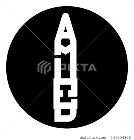 Black circle background with techno music logo Black circle background with techno music logo 141804536