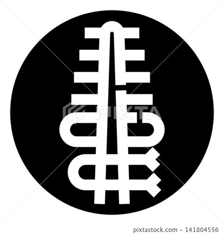 Abstract experimental industrial music logo symbol icon 141804556