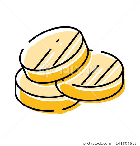 Stack of gold coins for financial investment Stack of gold coins for financial investment 141804615