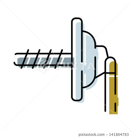 Fencing epee or foil sword sports equipment Fencing epee or foil sword sports equipment 141804783