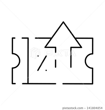 Coupon percent growth icon increasing financial marketing Coupon percent growth icon increasing financial marketing 141804854