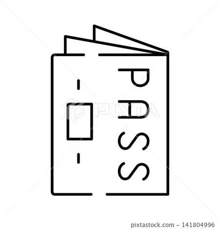 Passport document for international travel and identification Passport document for international travel and identification 141804996