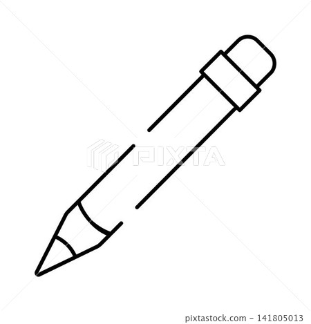 Pencil tool creating line drawing and writing ideas Pencil tool creating line drawing and writing ideas 141805013